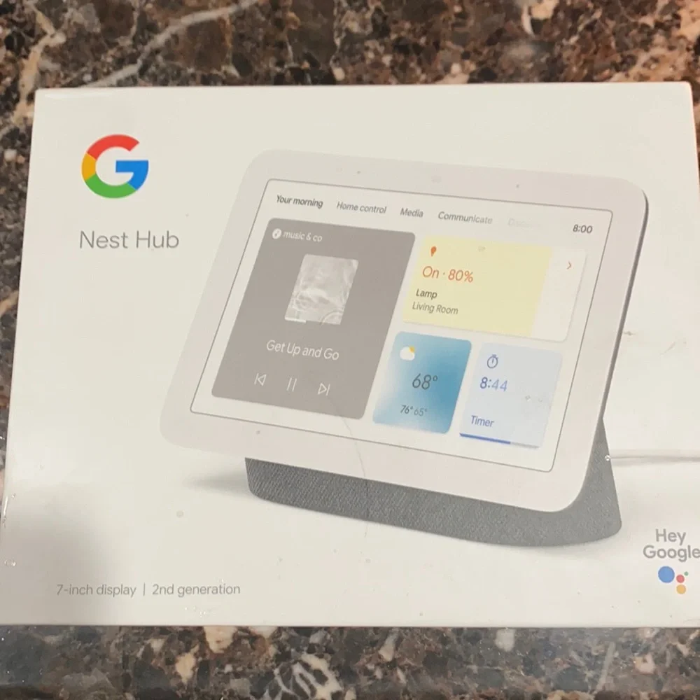 Google nest hub still in box